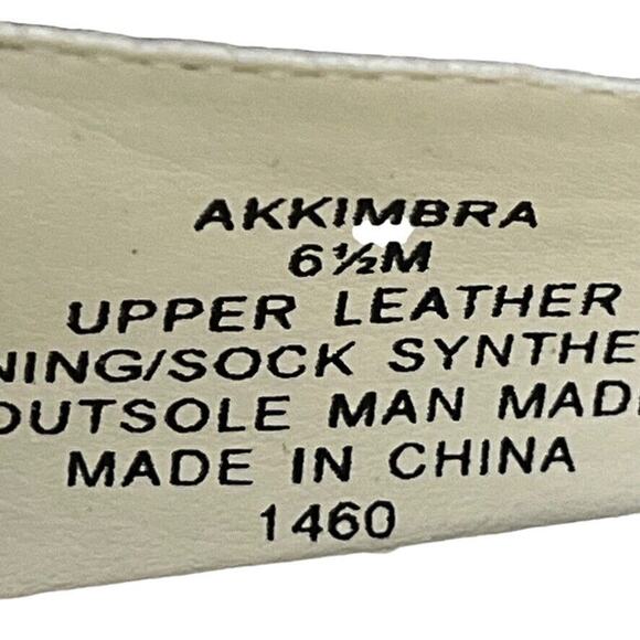 Anne Klein Kimbra Womens Leather Pointed Toe Block Heel Pumps Shoes sz 6.5 M - Picture 16 of 16